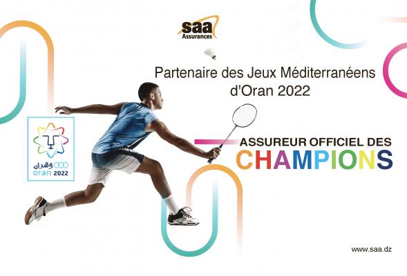 La SAA assureur et sponsor des jeux méditerranéens 2022